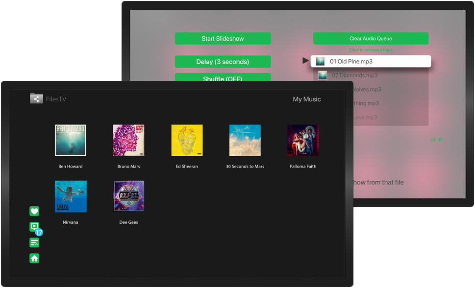 Add Music to your Apple TV Slideshows