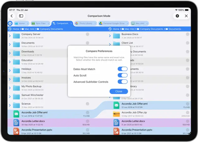 Custom Matching Criteria