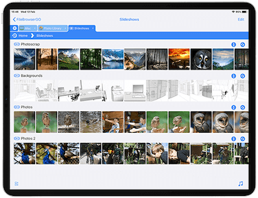 Create Slideshows in Enterprise Files