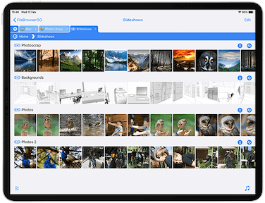 Create Slideshows in FileBrowser for Education