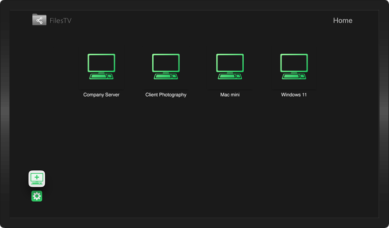 Browse Shared folders across your Network on Apple TV