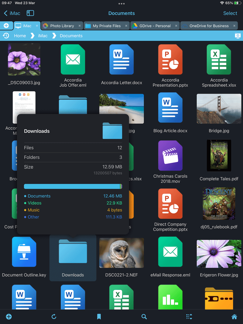 FileBrowser Professional - Brilliant App, Thanks Very Much