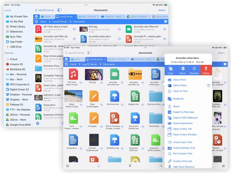 FileBrowser - An Essential App for iPad and iPhone