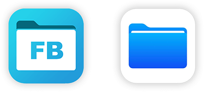 FileBrowserGO and the iOS Files app