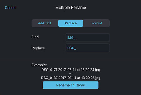 How to use find and replace on files with your iPad or iPhone