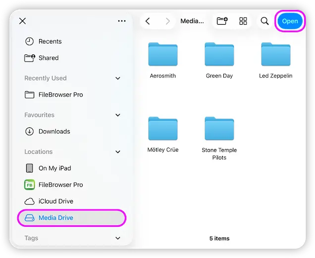 Add USB Drives to FileBrowserGO