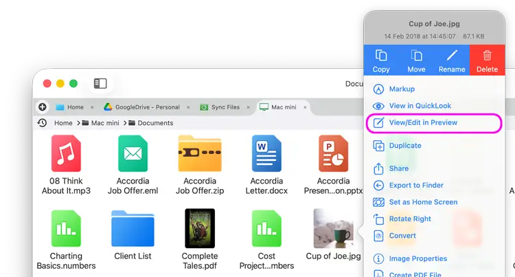 How to use the Markup / Annotate Tools on Images