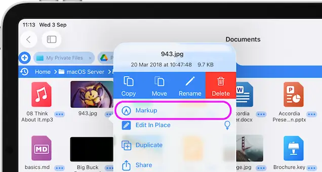 How to use the Markup / Annotate Tools on Images