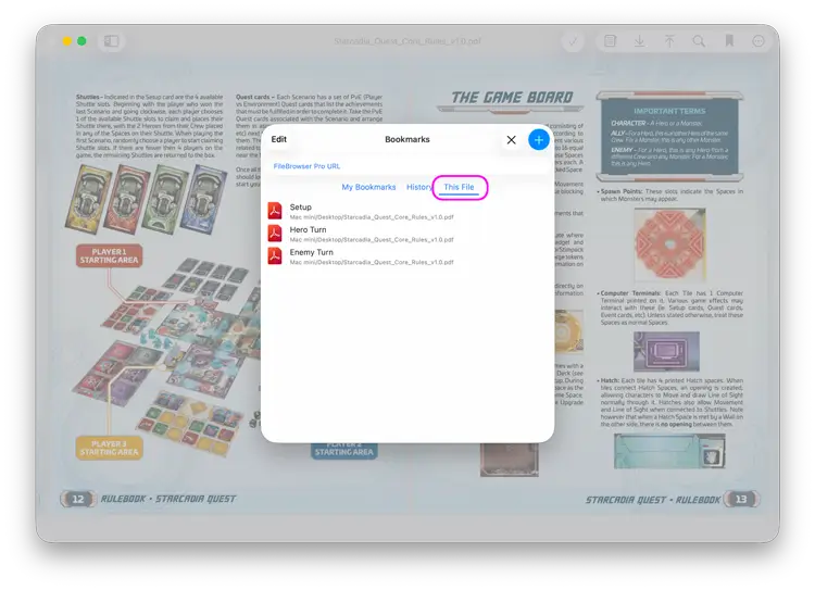 Add multiple Bookmarks to a single ePub or PDF