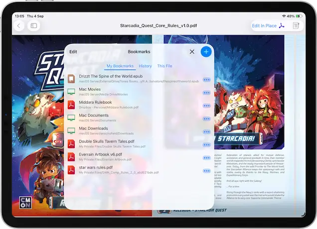 How to use Bookmarks