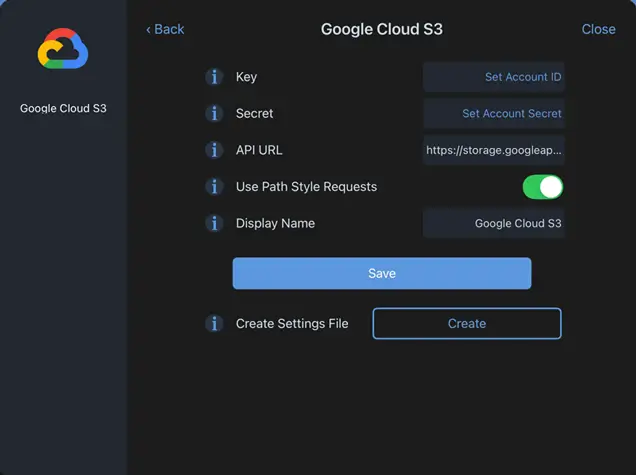 Use your iPad to view your Amazon S3 documents
