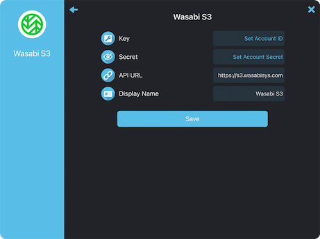 Use your iPad to view your Wasabi documents