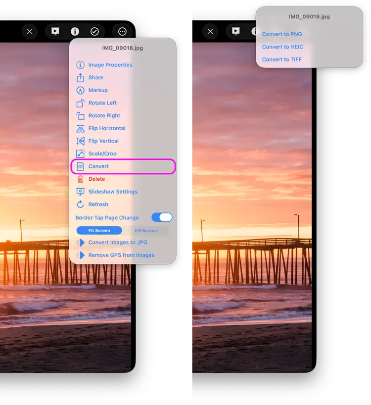 How to Convert Images to HEIC, JPG or TIFF
