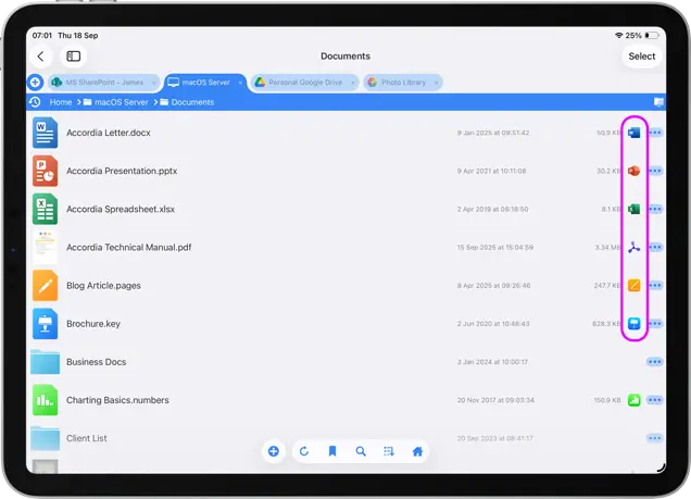 Open and Edit Documents In Office or iWork