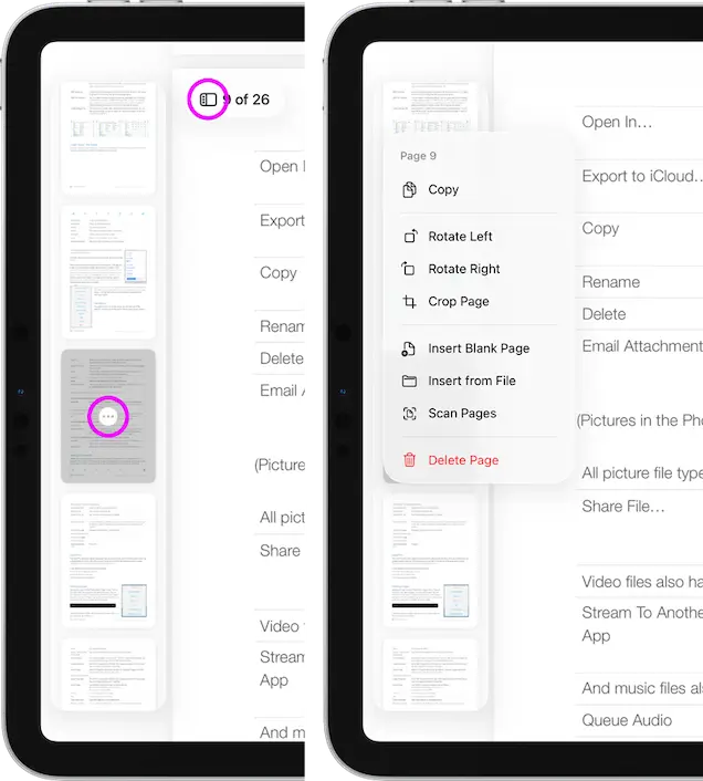 How to remove pages from PDFs