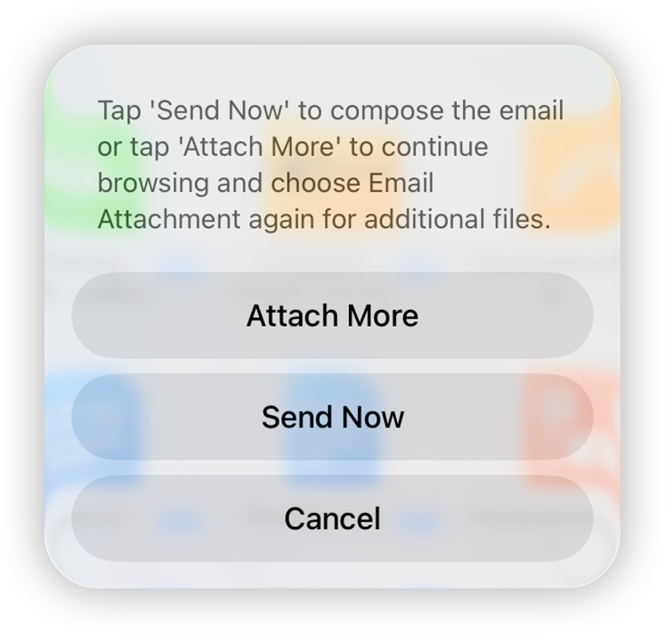 Email Files Using FileBrowserGO