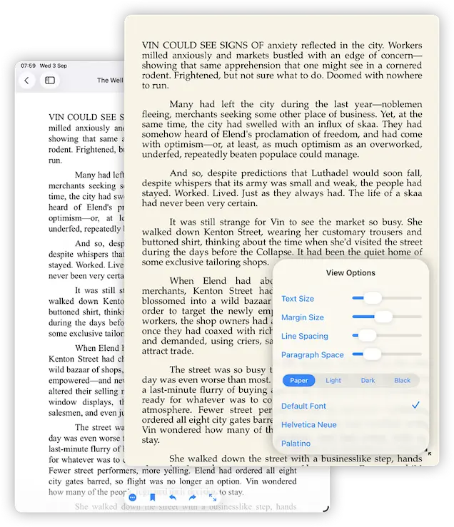FileBrowserGO integrates with the iOS files app