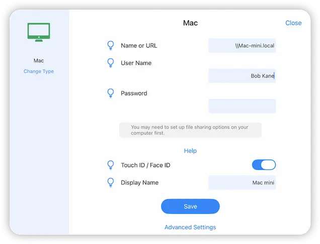 Added Security access your machines using Face / Touch ID on your iPad or iPhone