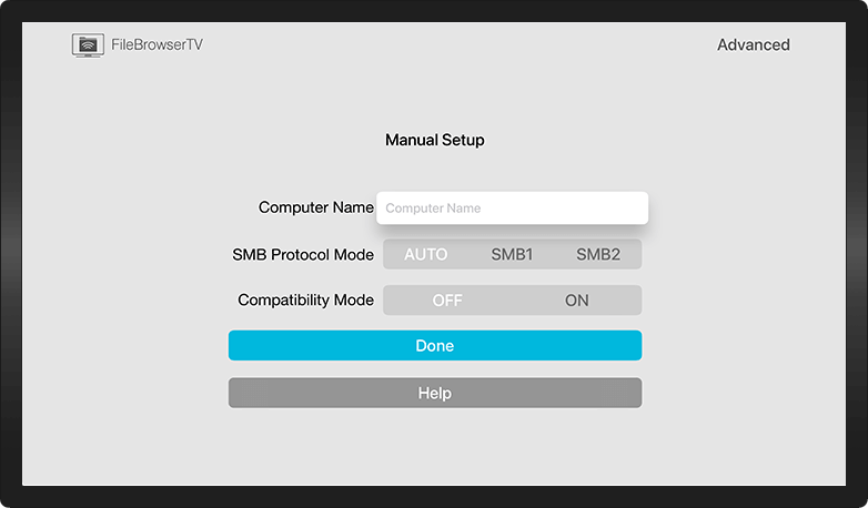 How to use the file manager on AppleTV
