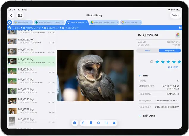 Easily rate or reject your photos using XMP