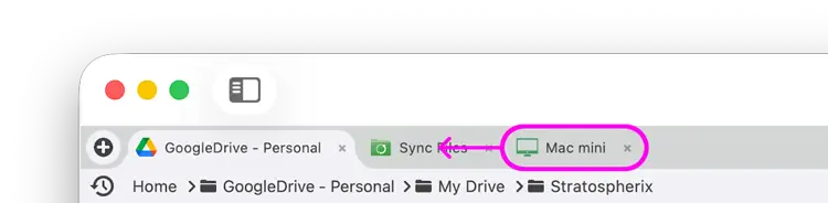 Using Tabs