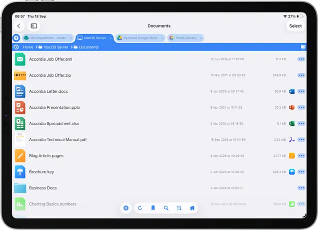 Folder View Options