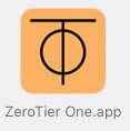 launch the ZeroTier One app