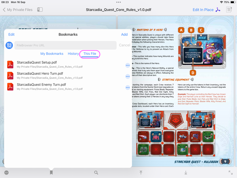Add multiple Bookmarks to a single ePub or PDF