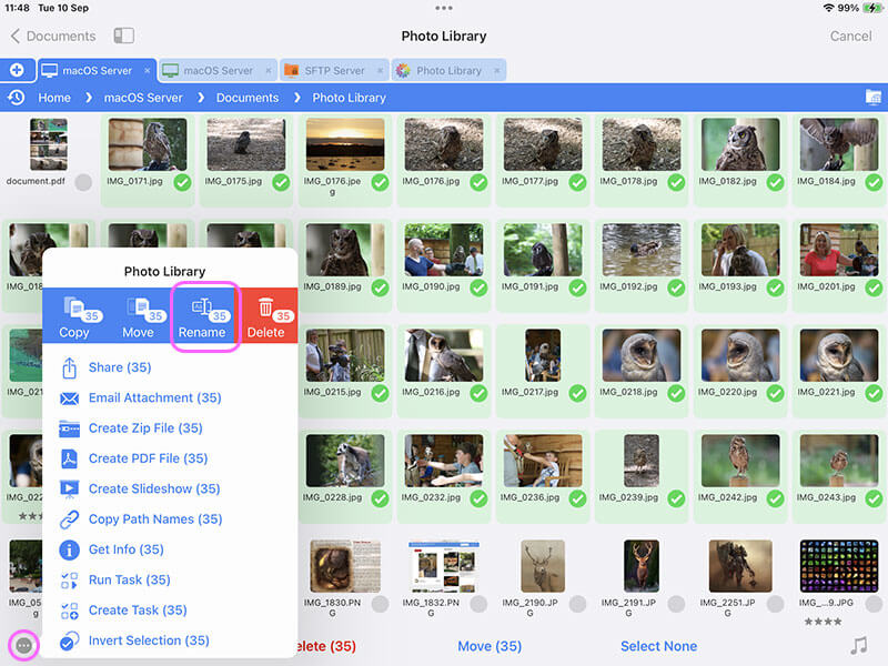 Bulk rename how to add text to filenames