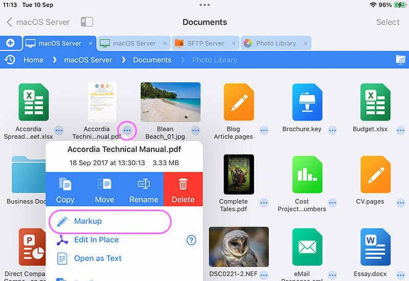 Annotate PDFs