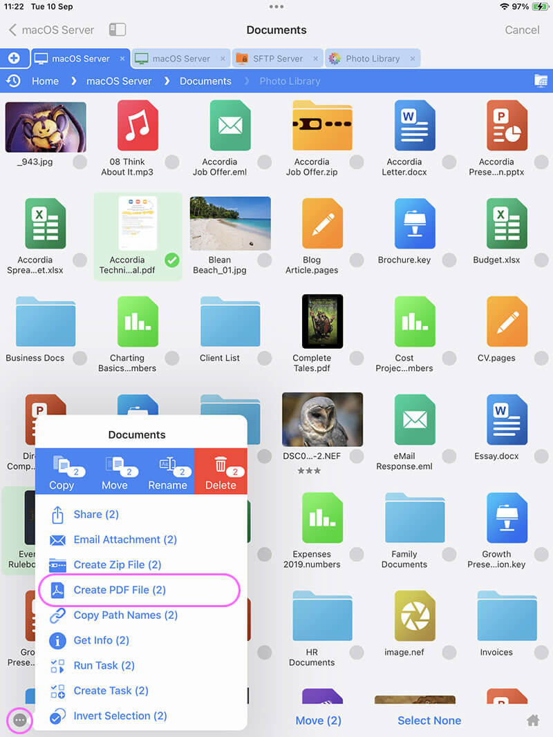 How to merge PDFs