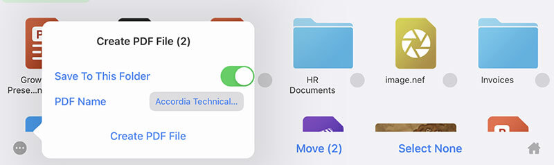 Easily merge multiple PDFs