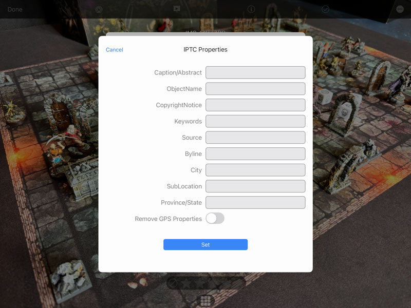 How to Edit your Photo IPTC Properties