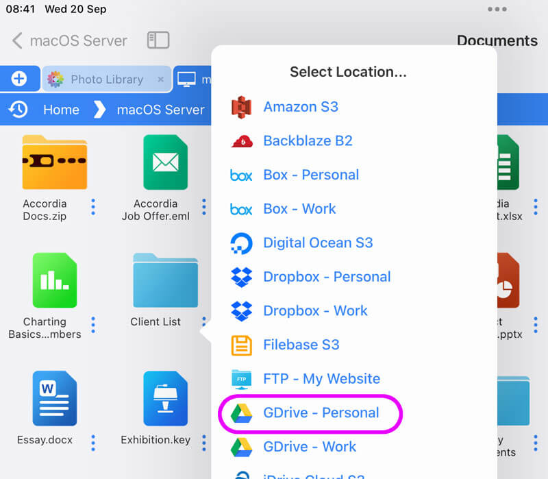 How to Create a Backup Task