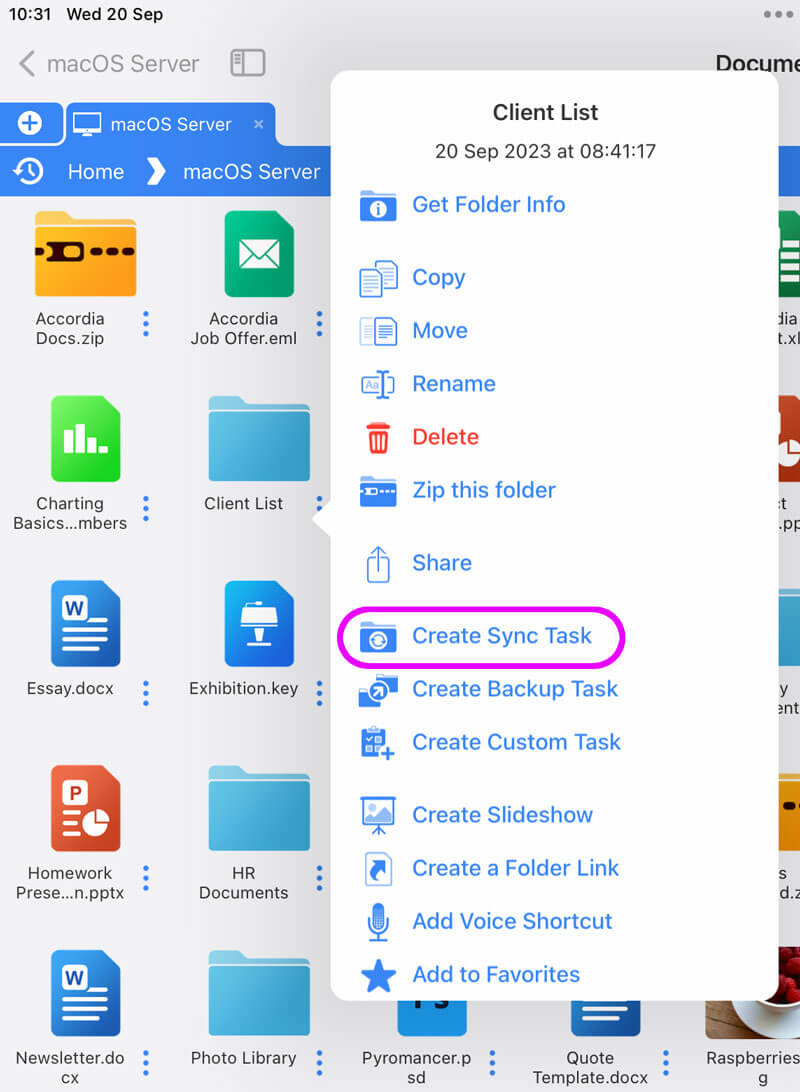How to Sync Documents to your iPad/iPhone