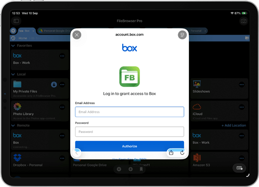 How to link multiple Box accounts to your iPhone or iPad