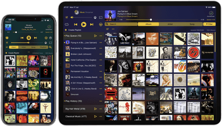 MusicStreamer stream your music library to your iPad
