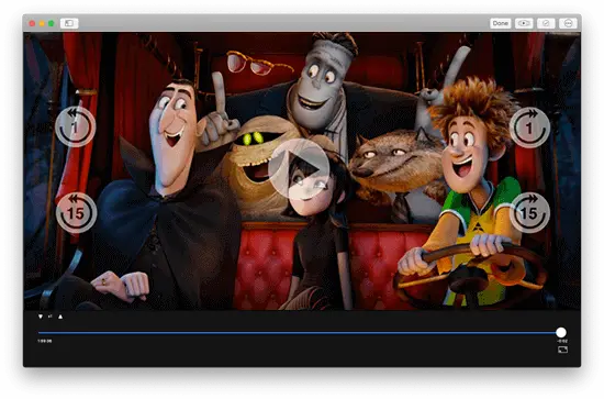 Play movie files