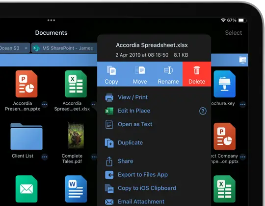 The best file explorer for iPad and iPhone