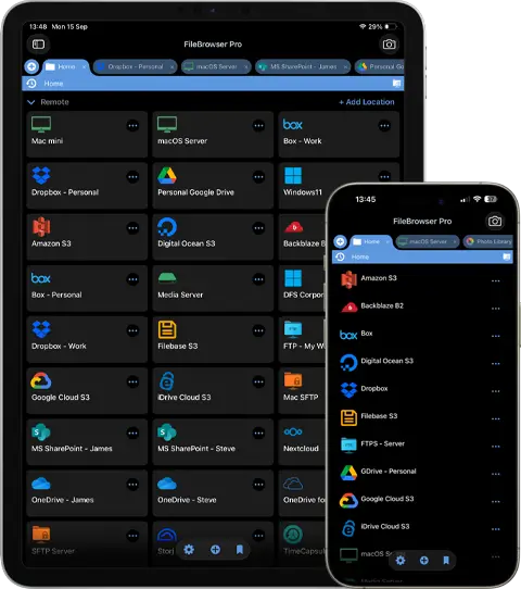 FileBrowser Professional - Advanced File Managment for iOS