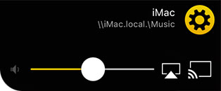 Stream music from your iOS device to your AirPlay or Chromecast speakers