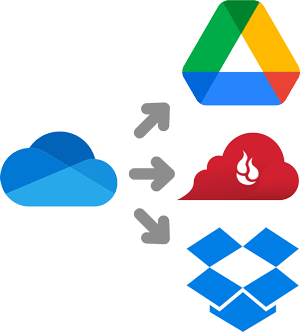 Sync OneDrive Folders to Other Cloud Storage