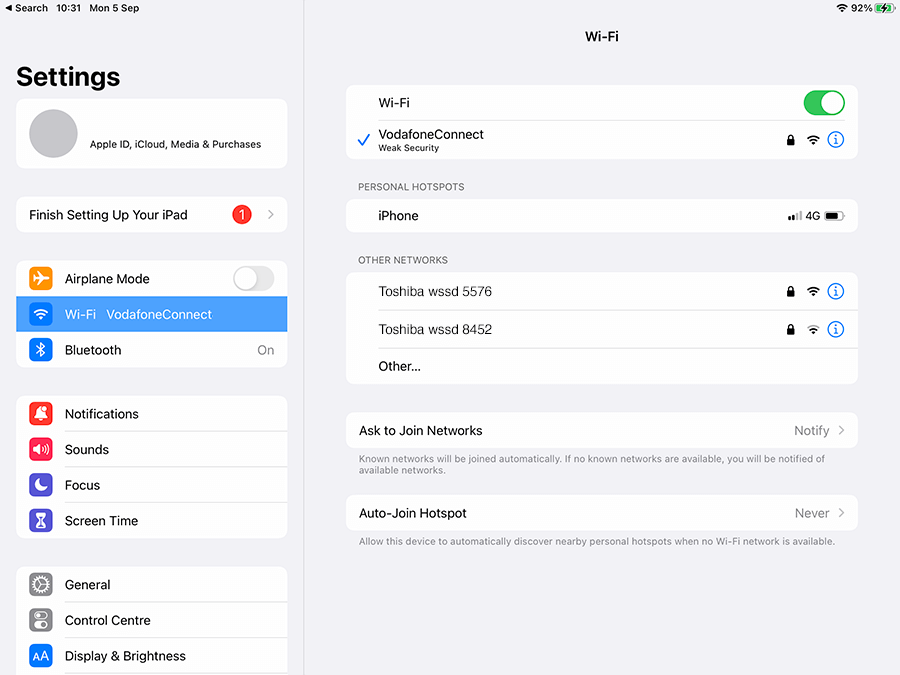 Connect to Wireless Drives via your iPad