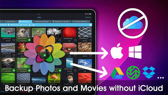 Backup Photos and Videos from your iPad without iCloud