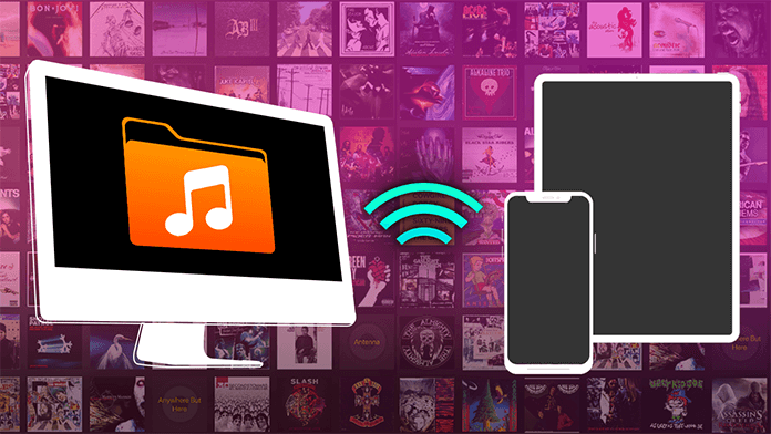 How to play your MP3 Music Collection over WiFi with your iPad or iPhone