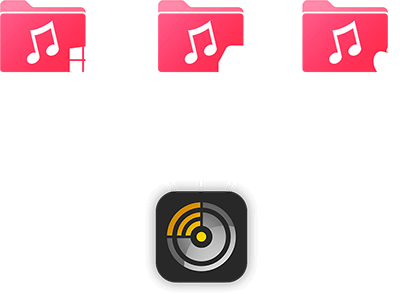 Visualize álbuns, playlists e muito mais no Música no iPhone