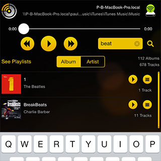 MusicStreamer now has Album, artist and genre searching